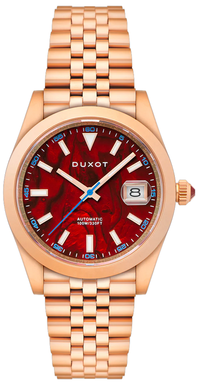 Duxot Vezeto Red Abalone Automatic Limited Edition DX-2061-AA