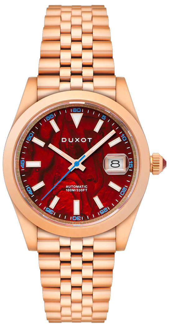 Duxot Vezeto Red Abalone Automatic Limited Edition DX-2061-AA