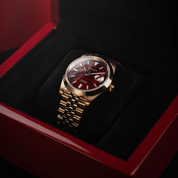 Duxot Vezeto Red Abalone Automatic Limited Edition DX-2061-AA