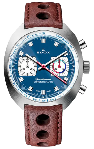 Edox Sportsman Chronograph Automatic Limited Edition 08202 3BU BUIN