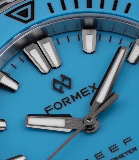 Formex REEF 39.5mm Automatic Chronometer 300m Bahama Blue Bracelet