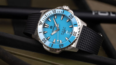 Formex REEF 39.5mm Automatic Chronometer 300m Bahama Blue Rubber