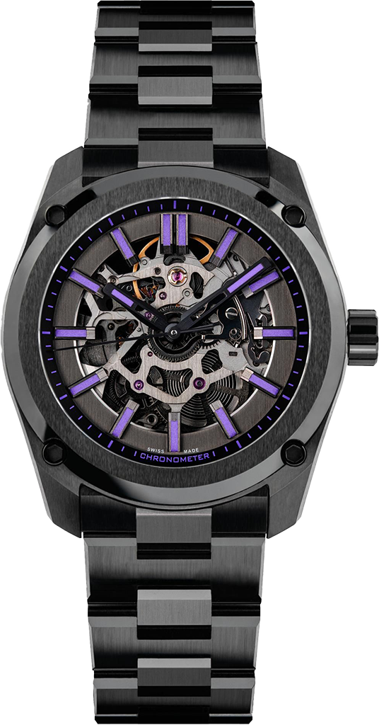 Formex Essence Ceramica Skeleton COSC 41mm Stradale Viola