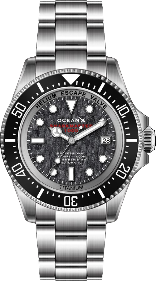 OceanX Sharkmaster 1000 Titanium SMTi1011 Limited Edition