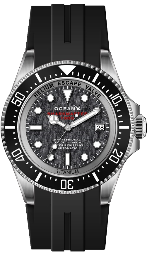 OceanX Sharkmaster 1000 Titanium SMTi1021 Limited Edition