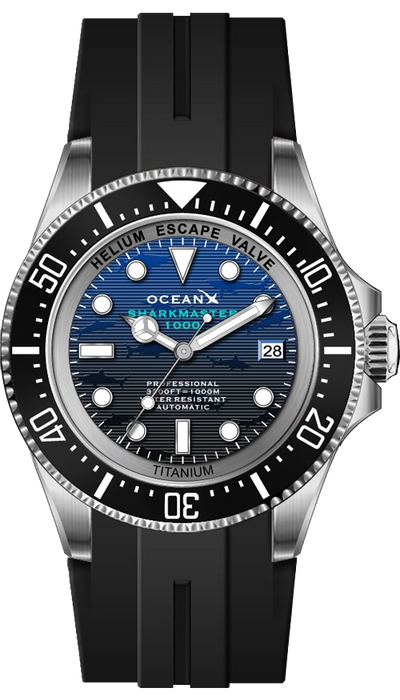 OceanX Sharkmaster 1000 Titanium SMTi1022 Limited Edition