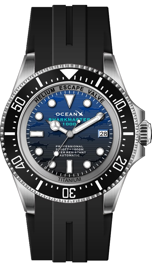 OceanX Sharkmaster 1000 Titanium SMTi1022 Limited Edition