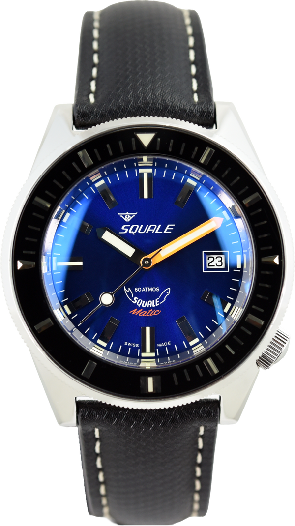 Squale 60 Atmos Squalematic Dark Blue MATICXSB.PTC (Pre-owned ...