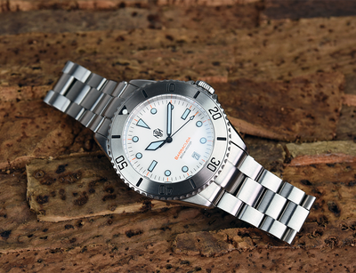 NTH Barracuda Polar White Oyster Date (Pre-owned)