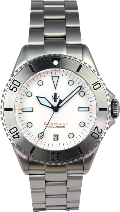 NTH Barracuda Polar White Oyster Date (Pre-owned)