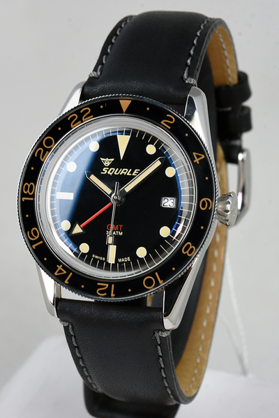 Squale Sub-39 GMT Vintage SUB-39GMTV.PN (Pre-owned)