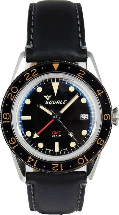 Squale Sub-39 GMT Vintage SUB-39GMTV.PN (Pre-owned)