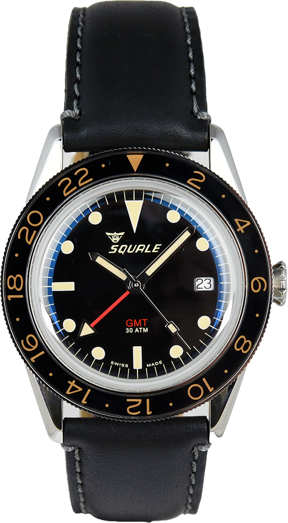 Squale Sub-39 GMT Vintage SUB-39GMTV.PN (Pre-owned)