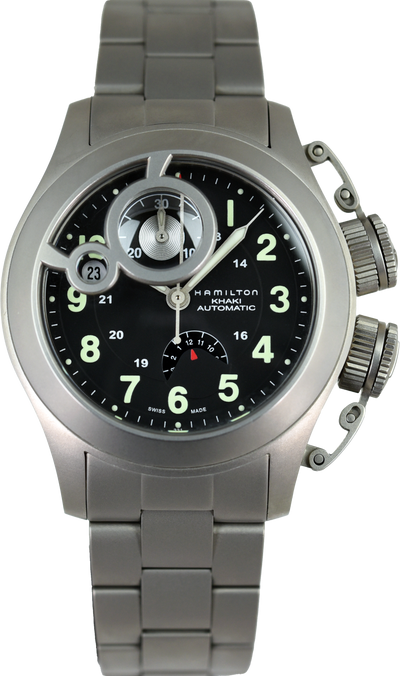 Hamilton Khaki Navy Frogman Titanium Chronograph H777460 (Pre-owned)