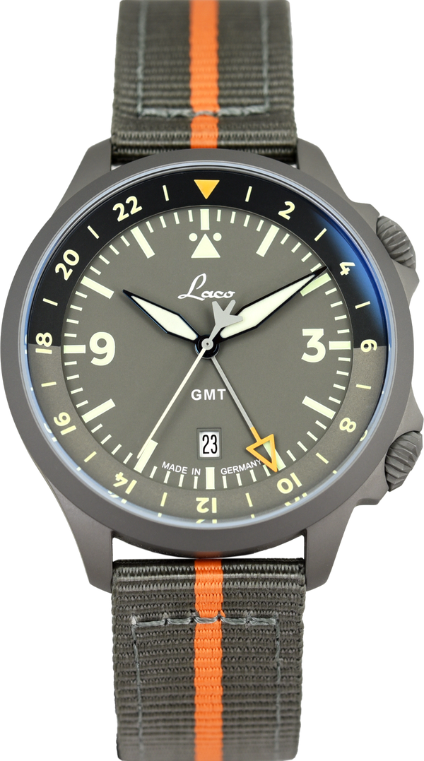 Laco Frankfurt GMT Grey 862121.2 (Pre-owned)