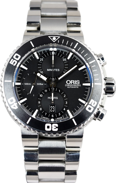 Oris Aquis Chronograph 01 774 7655 4154-07 8 26 01PEB (Pre-owned)