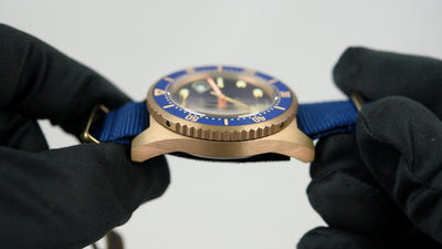 Squale 50 Atmos Bronze 1521 1521BRONBL (Pre-owned)