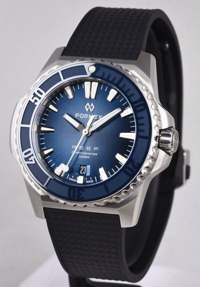 Formex REEF Automatic Chronometer 300m Blue Steel (Pre-owned)