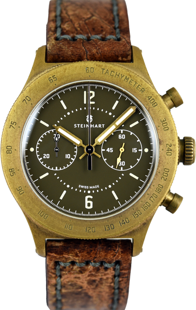 Steinhart Marine Officer Chronograph Bronze C0412 (Pre-owned)