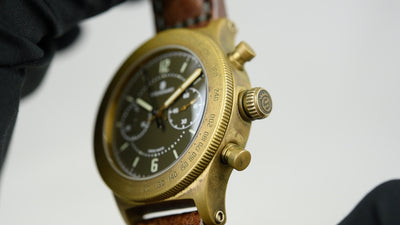 Steinhart Marine Officer Chronograph Bronze C0412 (Pre-owned)