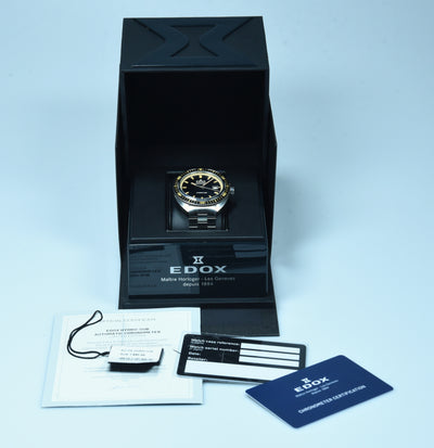 Edox Hydro-Sub COSC 80128 3NBM NIB Limited Edition (Pre-owned)