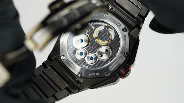 Astronic Nighthawk Tourbillon Black Wave STL-117B-WV (Pre-owned)