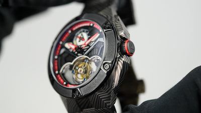 Astronic Nighthawk Tourbillon Black Wave STL-117B-WV (Pre-owned)