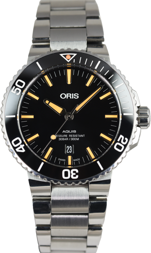 Oris Aquis Date 01 733 7730 4159-07 8 24 05PEB (Pre-owned)