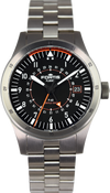 Fortis Flieger F-43 Triple-GMT Titanium Original (Pre-owned)