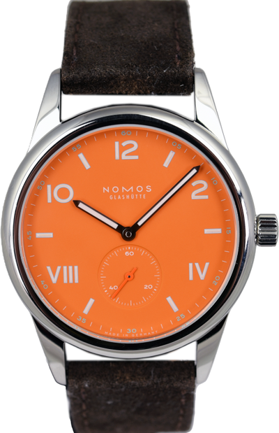 Nomos Club Campus 38 Future Orange 729 (Pre-owned)