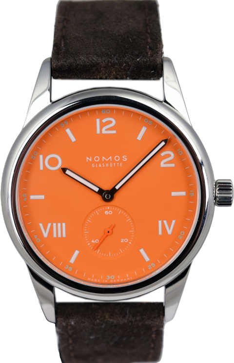 Nomos Club Campus 38 Future Orange 729 (Pre-owned)