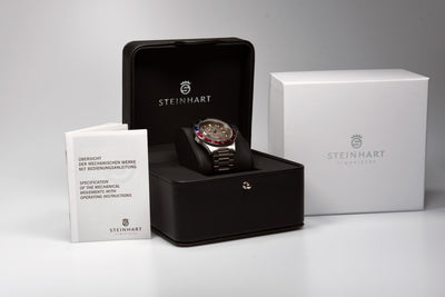 Steinhart Ocean One Vintage Dual Time Premium Pre owned