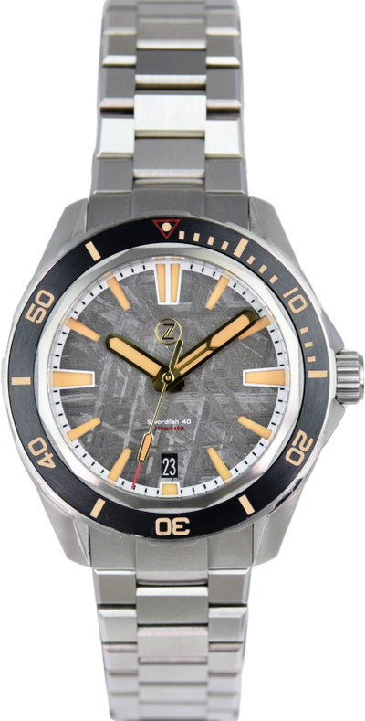 Zelos Swordfish 40mm Meteorite (Pre-owned)