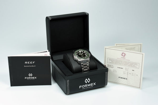 Formex REEF Automatic Chronometer 300m Green Steel (Pre-owned)