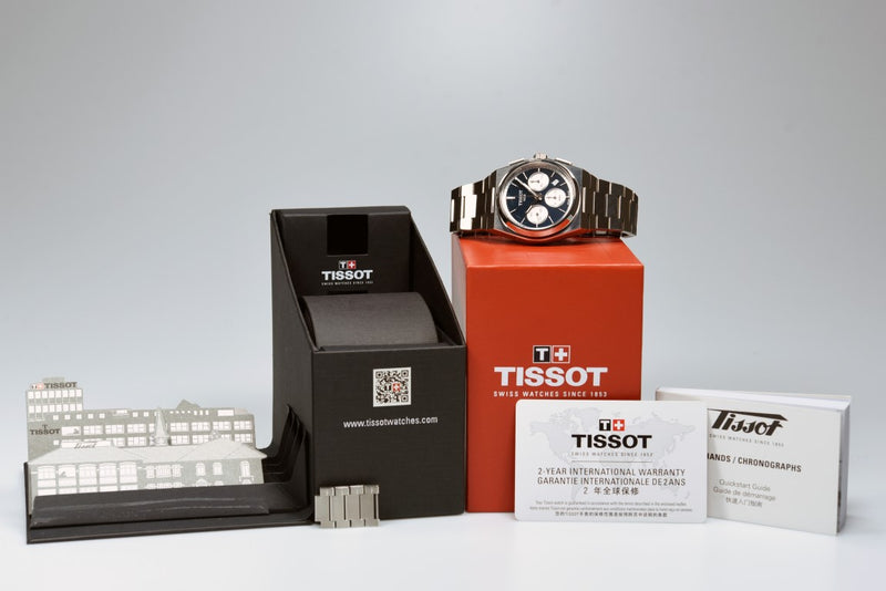 Tissot PRX Automatic Chronograph T137.427.11.041.00 Pre owned