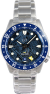 Zelos Mako GMT Blue Meteorite (Pre-owned)