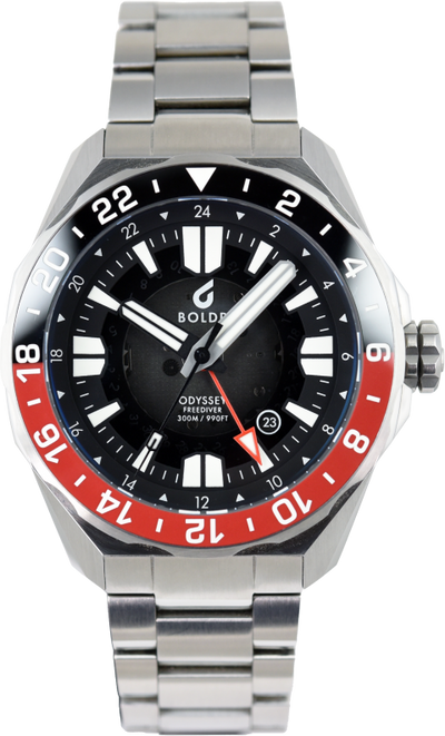 BOLDR Odyssey Freediver GMT CK1886 (Pre-owned)