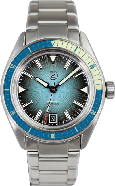 Zelos Horizons Diver Ocean Blue (Pre-owned)