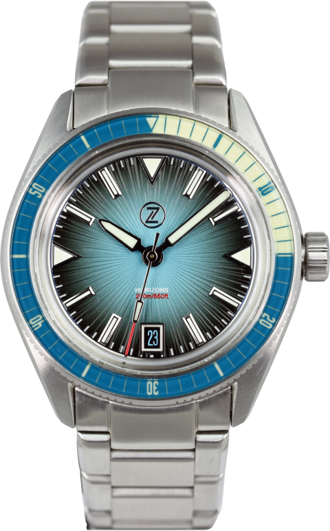 Zelos Horizons Diver Ocean Blue (Pre-owned)