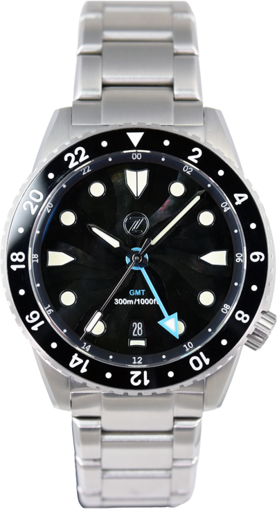 Zelos Mako GMT Mosaic MOP (Pre-owned)