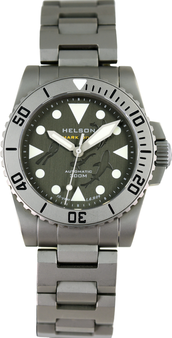 Helson Shark Diver 38 Titanium Limited Edition (Pre-owned)