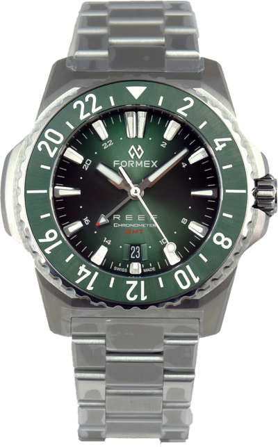 Formex REEF GMT Green Ceramic Bezel Bracelet (Pre-owned)