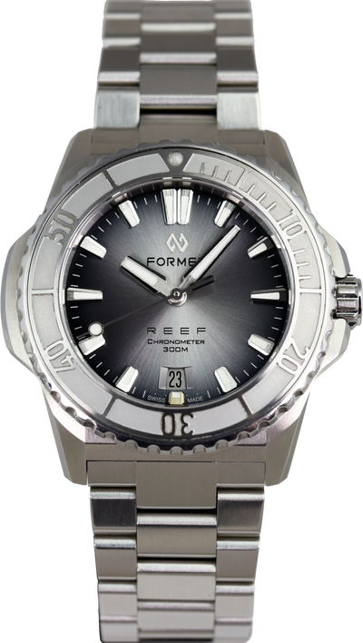 Formex REEF 39.5mm Automatic Chronometer 300m Silver (Pre-owned)