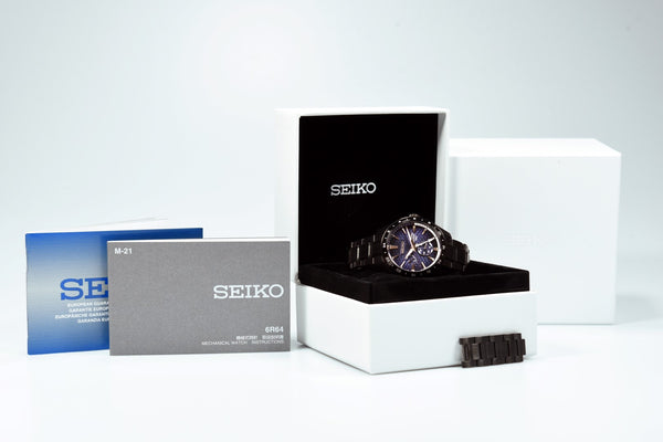 Seiko Presage Sharp Edged GMT Akebono Limited Edition SPB361J1 (Pre-owned)