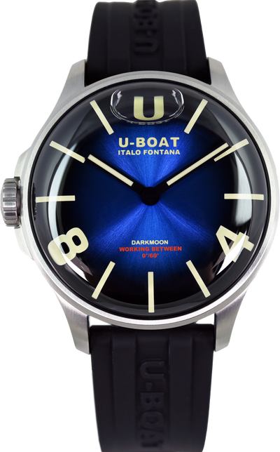 U-Boat Darkmoon 44mm Blue SS 8704/C (Pre-owned)