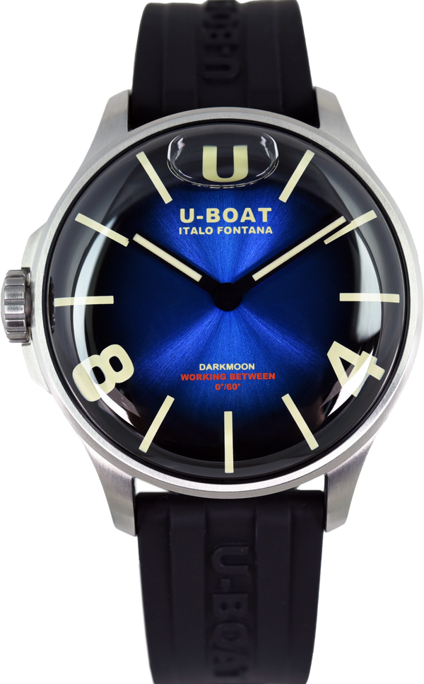 U-Boat Darkmoon 44mm Blue SS 8704/C (Pre-owned)