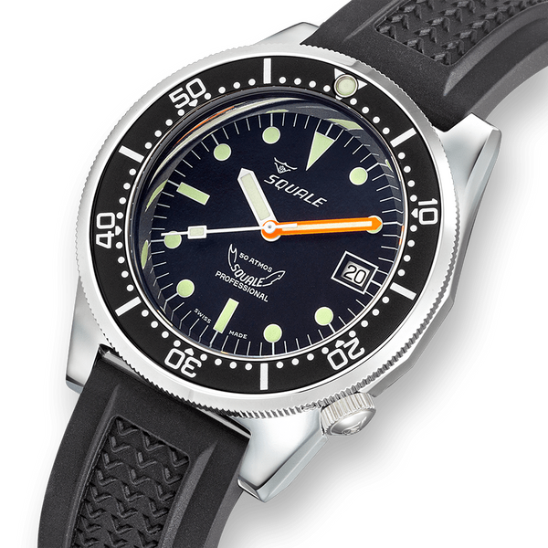 Squale 50 Atmos Black 1521-026/A 1521CL.VO