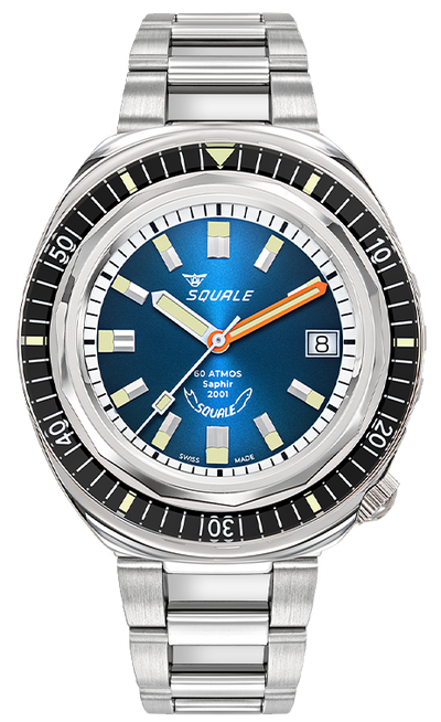 Squale 2001 Sunray Blue 2001BKBL.AC