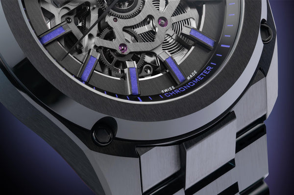 Formex Essence Ceramica Skeleton COSC 41mm Stradale Viola