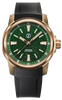 Zelos Aurora Field 38mm Bronze Green Aventurine